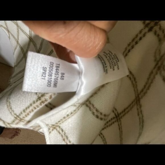 Treasure & Bond Plaid Button Down Carson Pane Boxy Women's Small Shirt J… - Picture 12 of 14